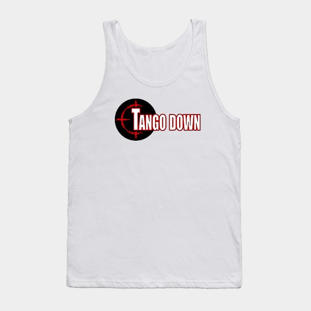 Tango Down Tank Top by Doc Multiverse Designs